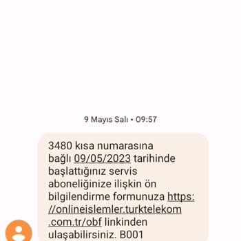 Türk Telekom - Fenercell Bilgim Dışında Mobiclub Servis Aboneliği