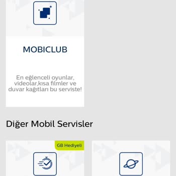 Türk Telekom - Fenercell Bilgim Dışında Mobiclub Servis Aboneliği