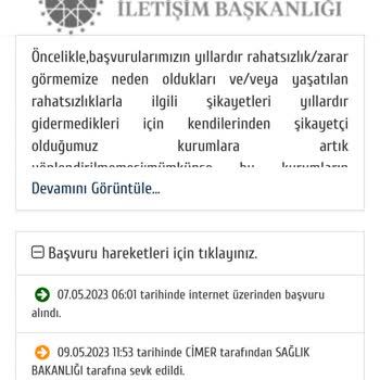 T. C. Cumhurbaşkanlığı CİMER Başvurularım Çözüm Getirmeyen Kurumlara İletiliyor