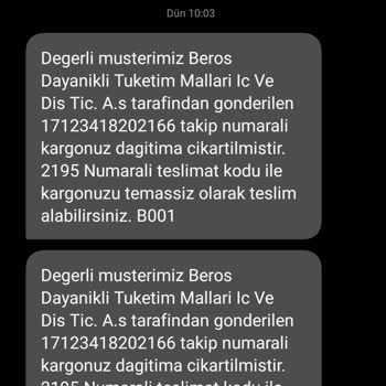 Sürat Kargo İnatla Teslim Edilmeyen Kargo