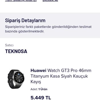 Teknosa Kargoya Verilmeyen Ürün Sorunu