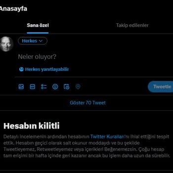 Twitter Hesabımı Durduk Yere Kilitledi!