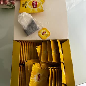 Lipton Çay Yellow Label Değil, Earl Grey'miş