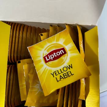 Lipton Çay Yellow Label Değil, Earl Grey'miş