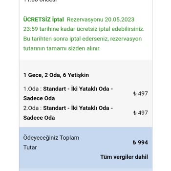 Şirin Pansiyon (Cunda Adası) Erken Rezervasyon Mağduruyum