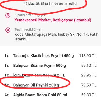 Bahçıvan Dil Peyniri Küflü Ve Kuru