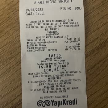 Carrefour SA Fazla Ödeme Alması