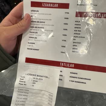 19 Mayıs 2023 Ciğerci Bahattin Hesap Skandalı