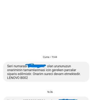 Lenovo Bilgisayar Lenovo Notebook Hakkım Olmasına Rağmen Değişim Yapmıyor.