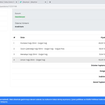 The New Clothing Verdiğim Siparişi Ne Gönderiyorlar Ne De Parayı İade Ediyorlar