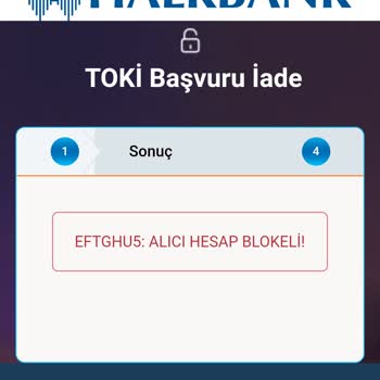 Halkbank TOKİ Konut İade Parası