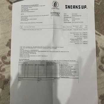 Sneaks Up Ayakkabı Deri Problemi