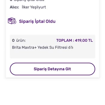 Gratis Ürün Stokta Yok Yalanı
