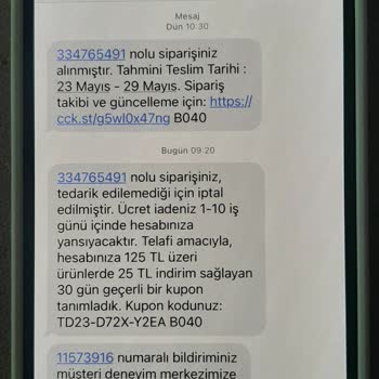 Mobiloom Stok Da Olduğu Halde Zam Yaptıkları İçin Siparişimi İptal Ettiler