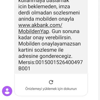 Akbank Onaylanan Kredi Kartı Hala Değerlendirmede Görünüyor