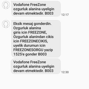 Vodafone FreeZone'liyim Ama Haftada 1 Kere Çark Çevirebiliyorum