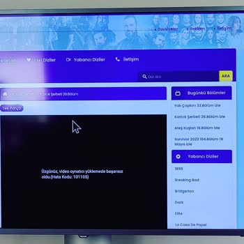 Philips TV Video Oynatma Hatası
