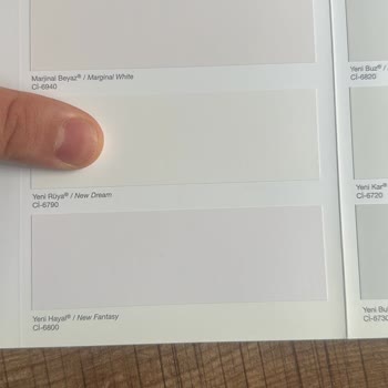 Polisan Katalog Boyası İle Duvar Boyası Sonrası Boya Rengi Bir Değil