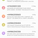 Vodafone Hat Üzerinden Gelen Bahis Siteleri SMS