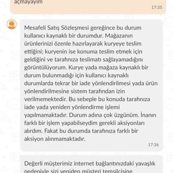 Trendyol Hızlı Market Yemek Siparişi Konumda Yalanı