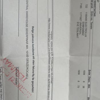 Electrolux Satış Sonrası Destek Mağduriyeti!