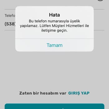 Watsons Mobil Uygulamasına Giremiyorum