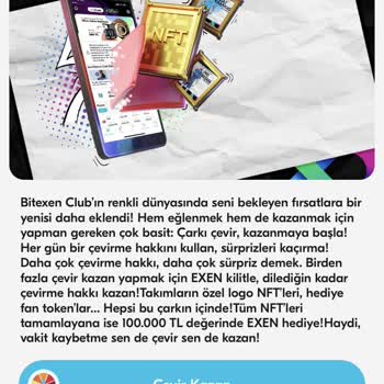 Bitexen Club Çark Sorunu
