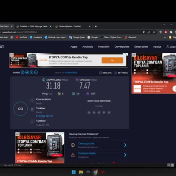 TurkNet 50 Mbps Parası Verip 30 Mbps Vermeleri