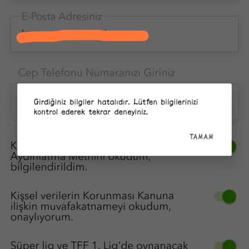 Passo Lig Kart Çıkarırken Hata Veriyor