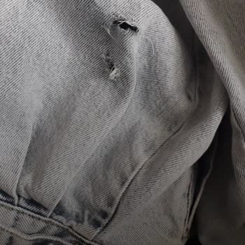 Trendyol Darkly Jeans'ten Aldığım Ceket İlk Yıkamada Yırtıldı