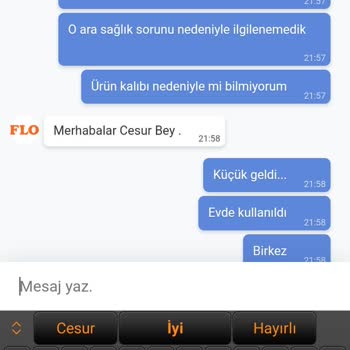 İade Kabul Etmeyen Flo.com.tr