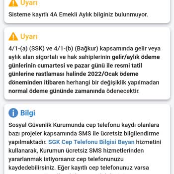 SGK Sorunu Bağlanmayan Emeklilik Maaşı
Kadıköy