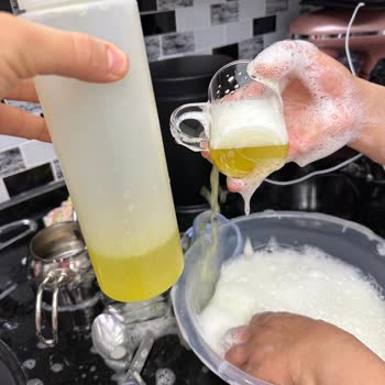 Pril Sarı Boya Oluşu