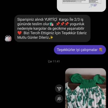 Zezecocukelbiseleri (Instagram) Instagram Zeze Çocuk Elbisesi Yanlış Ürün