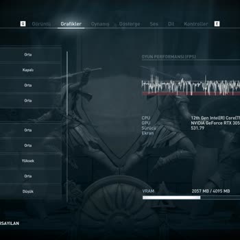 HP Victus Bilgisayarımın GPU'su Düşük FPS Sorunu Yaşıyor