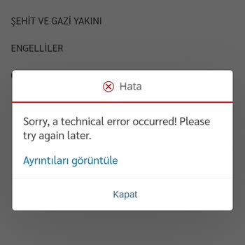 Emlak Konut Açılmayan Başvuru Sayfası