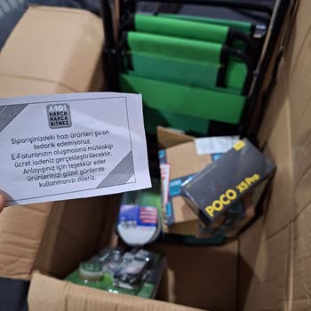 A101 Online Kırık Gönderme, Yanlış Gönderme, Hiç Göndermeme. Sorunu...