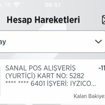Iyzico Hesabımdan Para Çekti