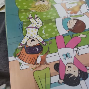 Minika Çocuk Minika Yapıştır Tamamla Dergisinin Etiketleri Yırtılma Sorunu