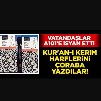 A101 Mağazasının İslam'a Karşı Saygısızlığı