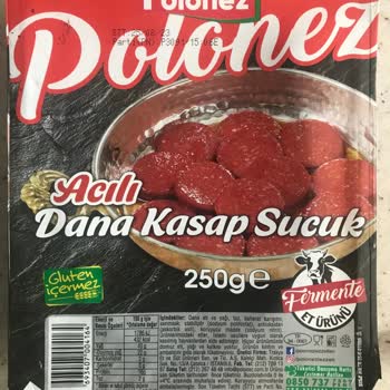 Polonez Et Ürünleri Ürün İçinde Oluşan Organizma