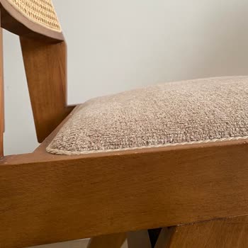 8 Adet Ahşap Hazeranlı Yemek Masası Sandalyesi (Üretken Masa Sandalye)