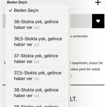 Converse Chuck 70 De Luxe Heel Stoklarının Yenilenmemesi.