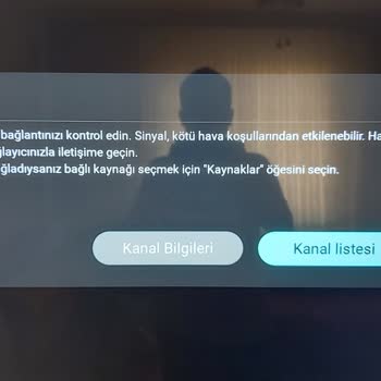Philips TV Philips 55pus7805 Dahili Uydu Sorunu.