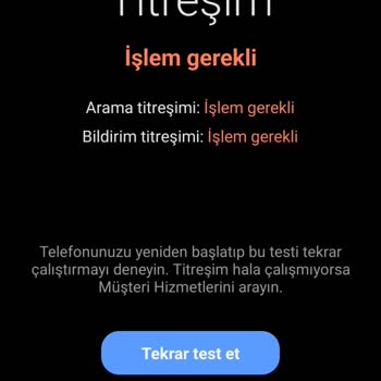 Samsung A52S Telefonumun Titremiyor.
