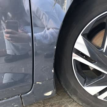 Hunko Plaza Aracımın Serviste Zarar Görmesi