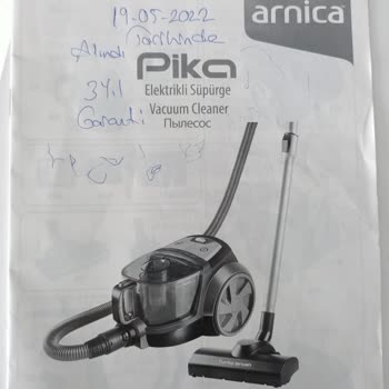 Arnica Küçük Ev Aletleri Arnica Pika Elektrik Süpürgesi Sürekli Bozuluyor