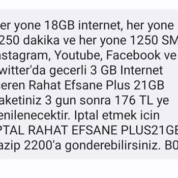 Turkcell SMS Saat Bilgisi Belirtmiyor