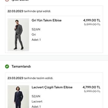 Network Sipariş İptalleri