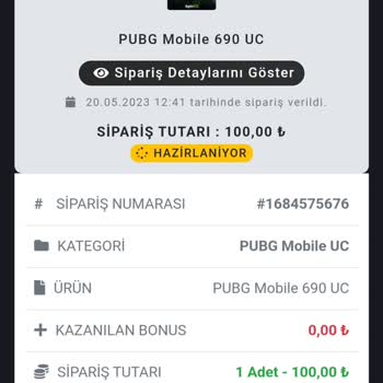 Epinko.com Uc Hesabıma Gelmedi